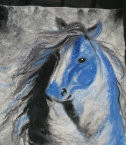 Голубая лошадь мастера Дорошенко Лина Николаевна