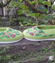 Туфельки с цветами