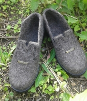Туфли серые