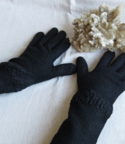 Валяные перчатки