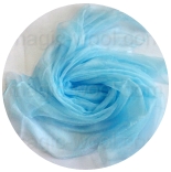 шарфы шелковые окрашенные однотонные и с переходами ярко голубой