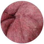 Bergschaf 29мкм Германия бордовый мелированный розовым