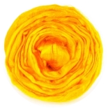 вискоза для валяния желто оранжевый